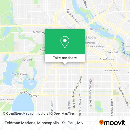 Feldman Marlene map