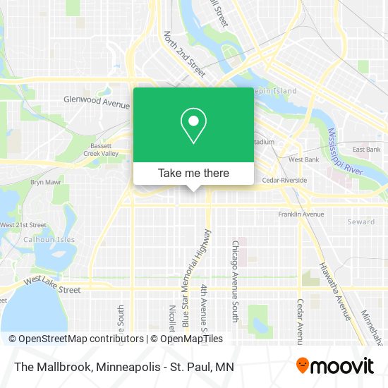 The Mallbrook map