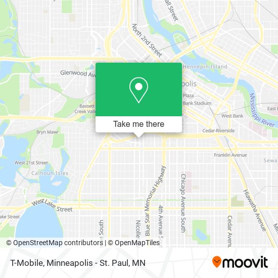 T-Mobile map