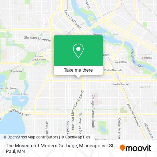 Mapa de The Museum of Modern Garbage