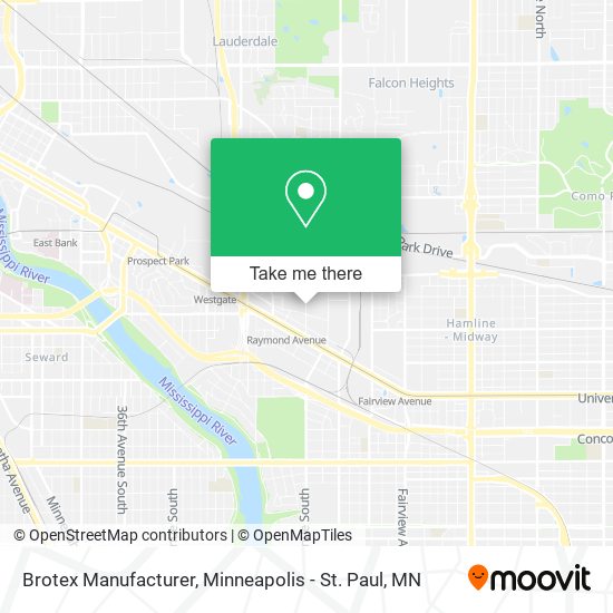 Mapa de Brotex Manufacturer