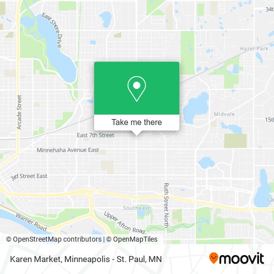 Karen Market map