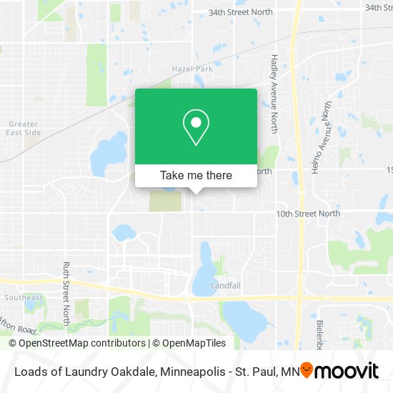 Loads of Laundry Oakdale map