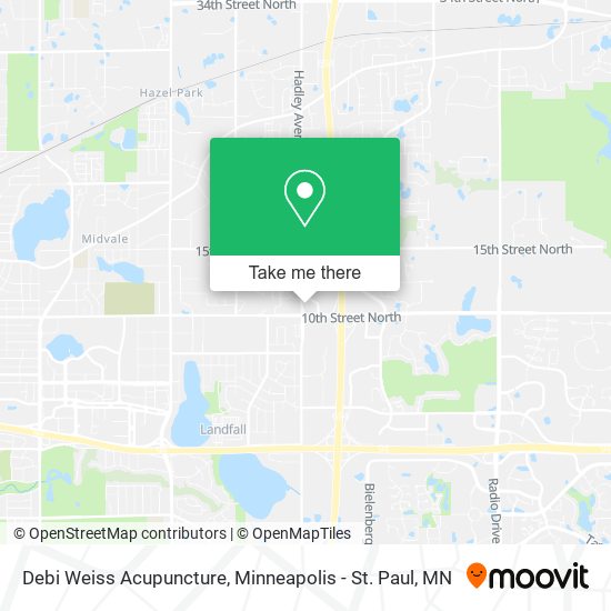 Mapa de Debi Weiss Acupuncture