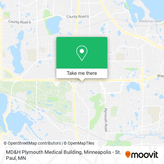 MD&H Plymouth Medical Building map