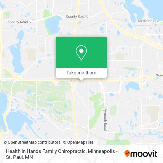 Health in Hands Family Chiropractic map