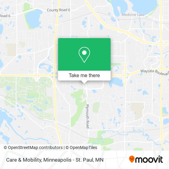 Care & Mobility map