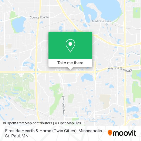 Mapa de Fireside Hearth & Home (Twin Cities)