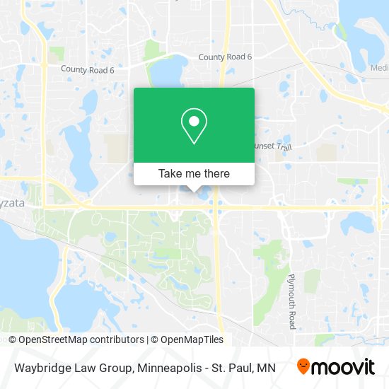 Waybridge Law Group map