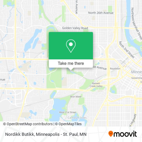 Nordikk Butikk map