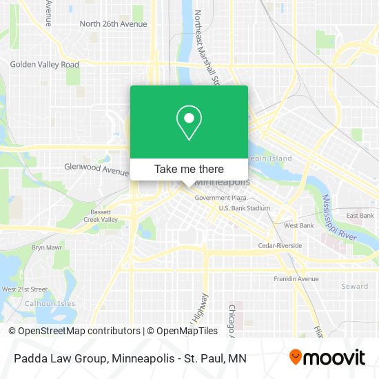 Padda Law Group map
