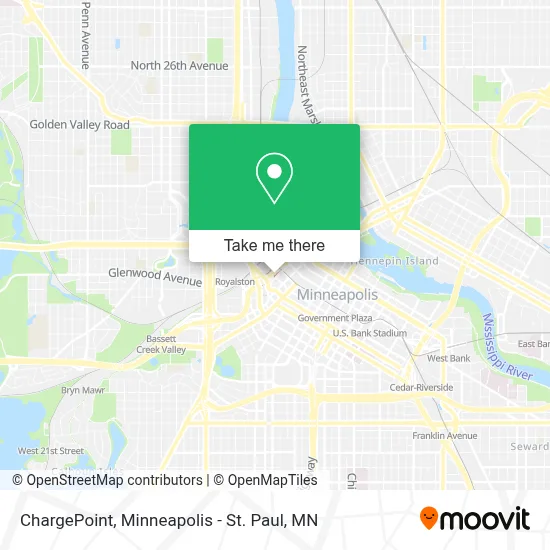 ChargePoint map