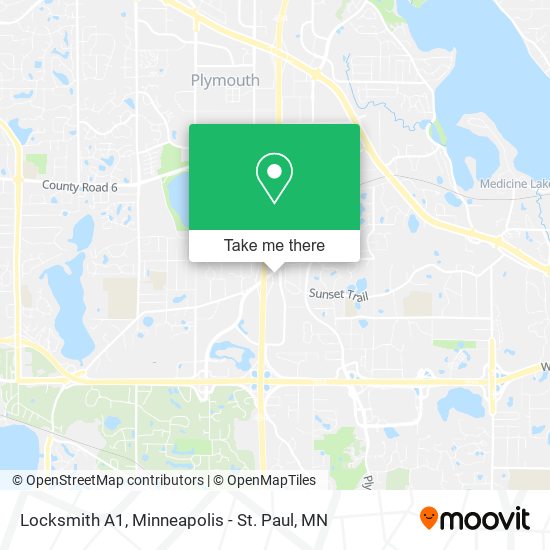 Locksmith A1 map