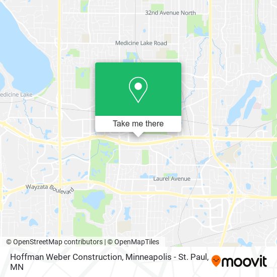 Mapa de Hoffman Weber Construction