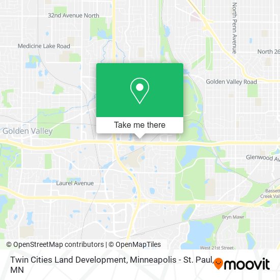 Twin Cities Land Development map