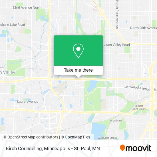 Mapa de Birch Counseling
