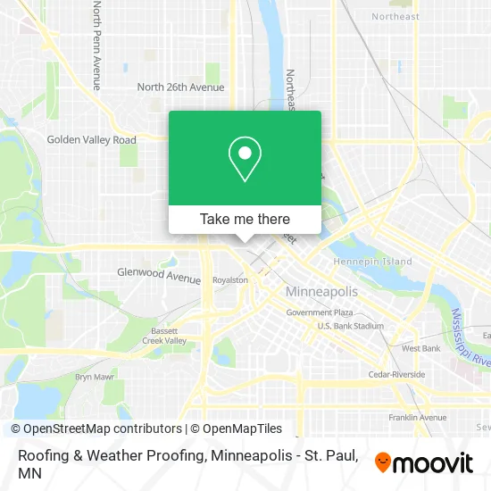 Roofing & Weather Proofing map