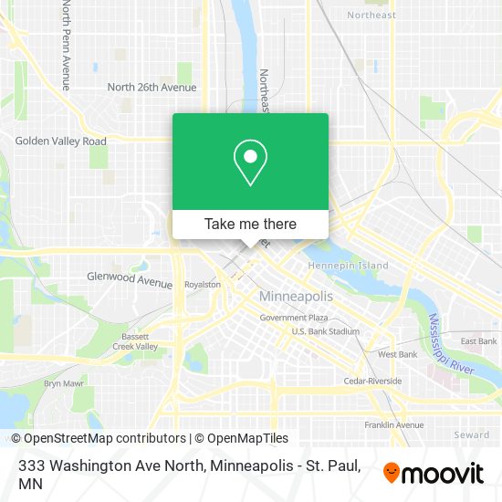 333 Washington Ave North map