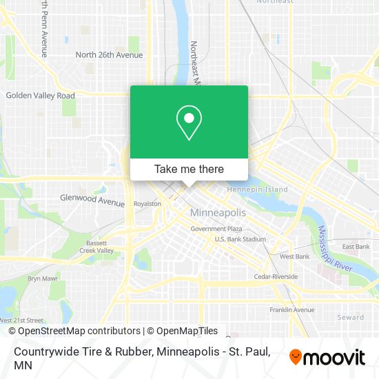 Countrywide Tire & Rubber map