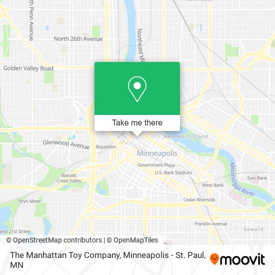 Mapa de The Manhattan Toy Company
