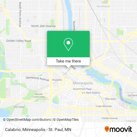 Calabrio map
