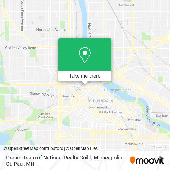 Mapa de Dream Team of National Realty Guild