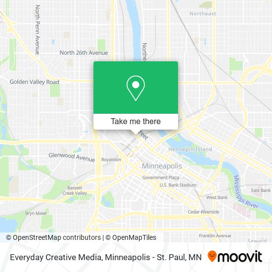 Everyday Creative Media map