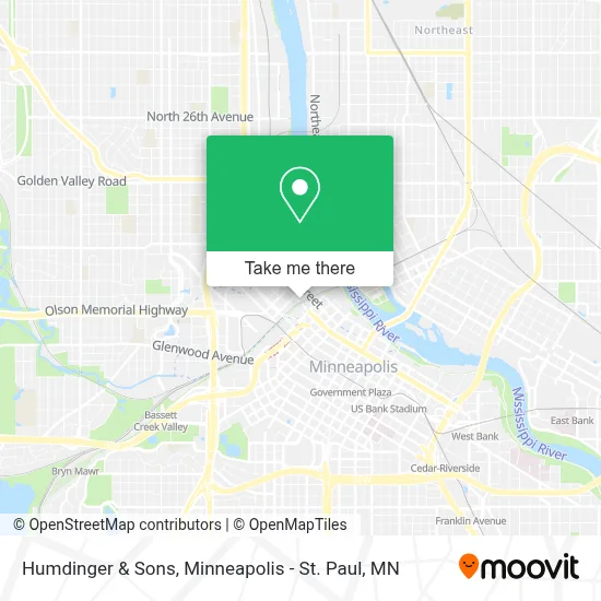 Humdinger & Sons map
