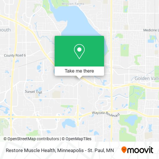 Restore Muscle Health map