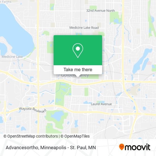 Advancesortho map