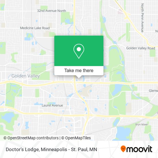 Doctor's Lodge map