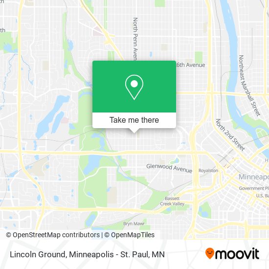 Lincoln Ground map