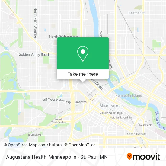 Augustana Health map