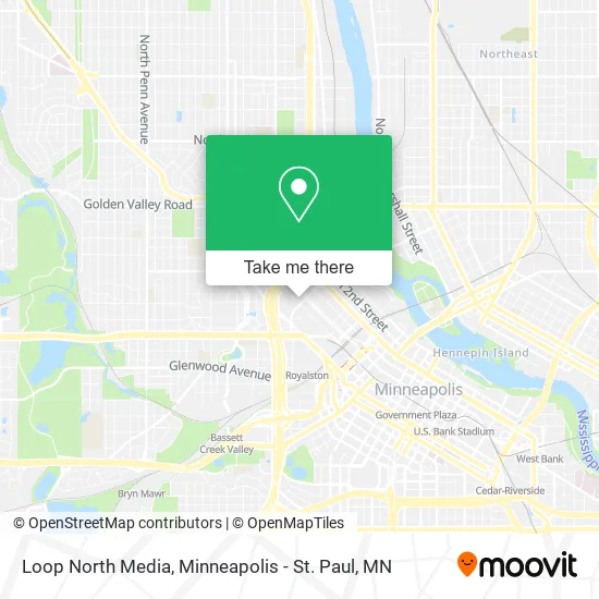 Loop North Media map