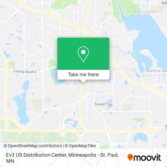 Mapa de Ev3 US Distribution Center