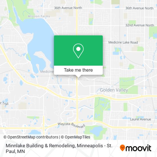 Minnlake Building & Remodeling map