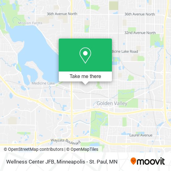 Wellness Center JFB map