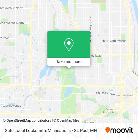 Mapa de Safe Local Locksmith