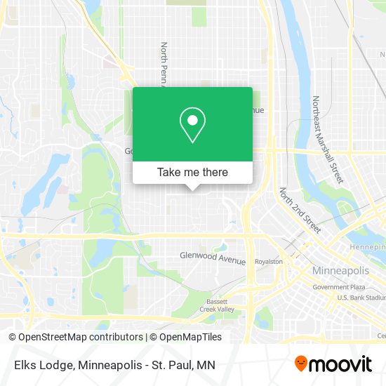 Mapa de Elks Lodge