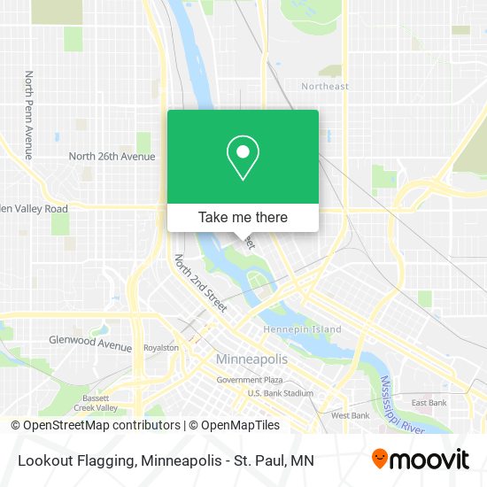 Lookout Flagging map