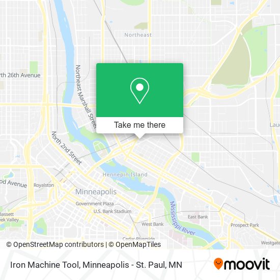 Mapa de Iron Machine Tool