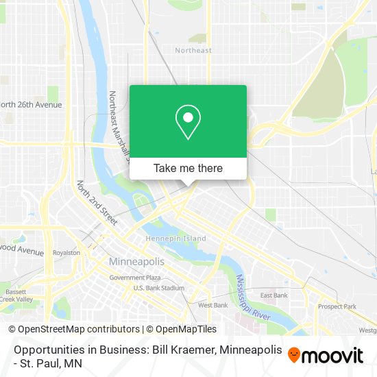 Opportunities in Business: Bill Kraemer map