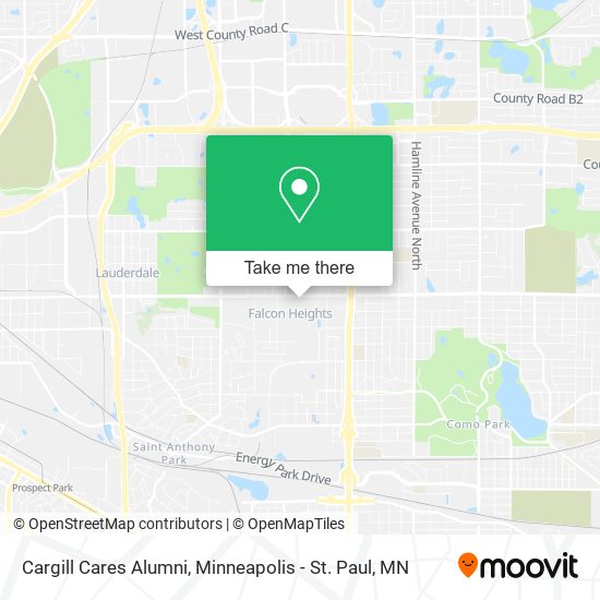 Mapa de Cargill Cares Alumni
