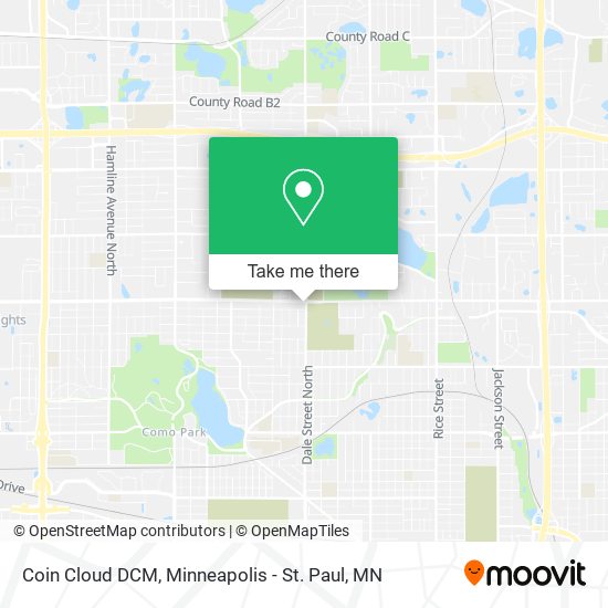 Mapa de Coin Cloud DCM