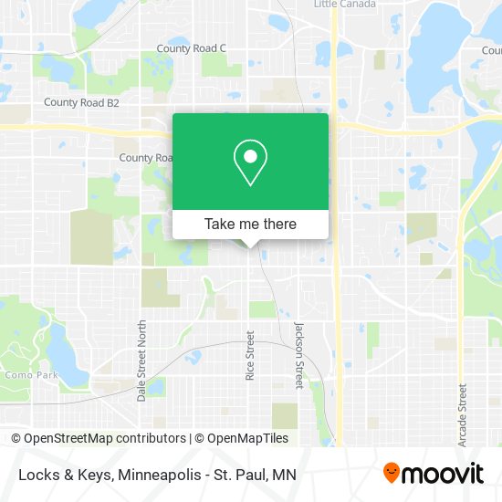 Locks & Keys map