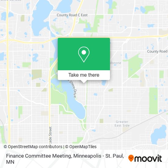 Finance Committee Meeting map