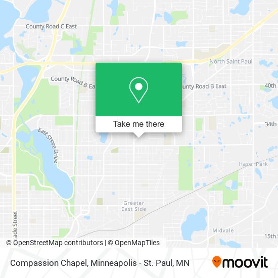 Compassion Chapel map