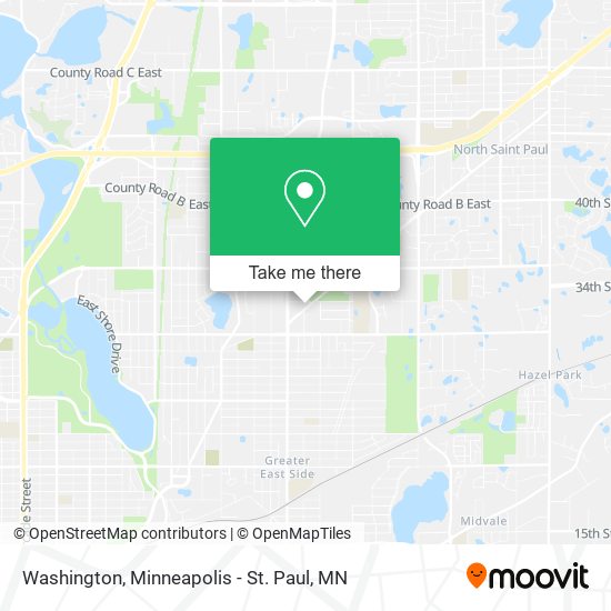 Washington map