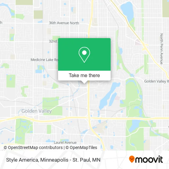 Style America map