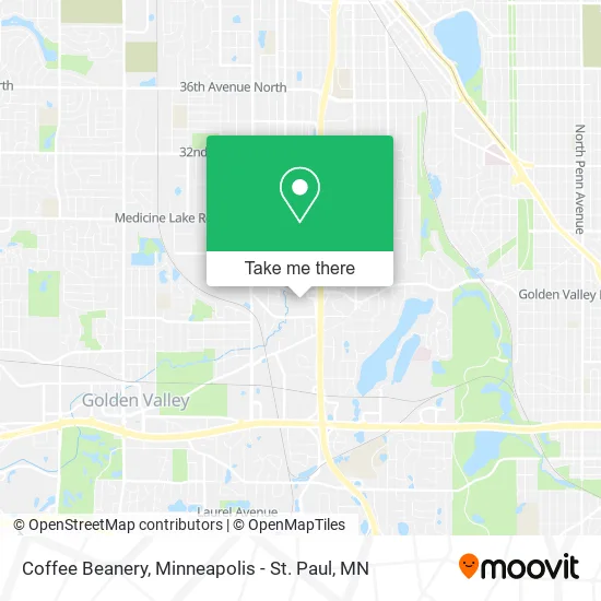 Coffee Beanery map